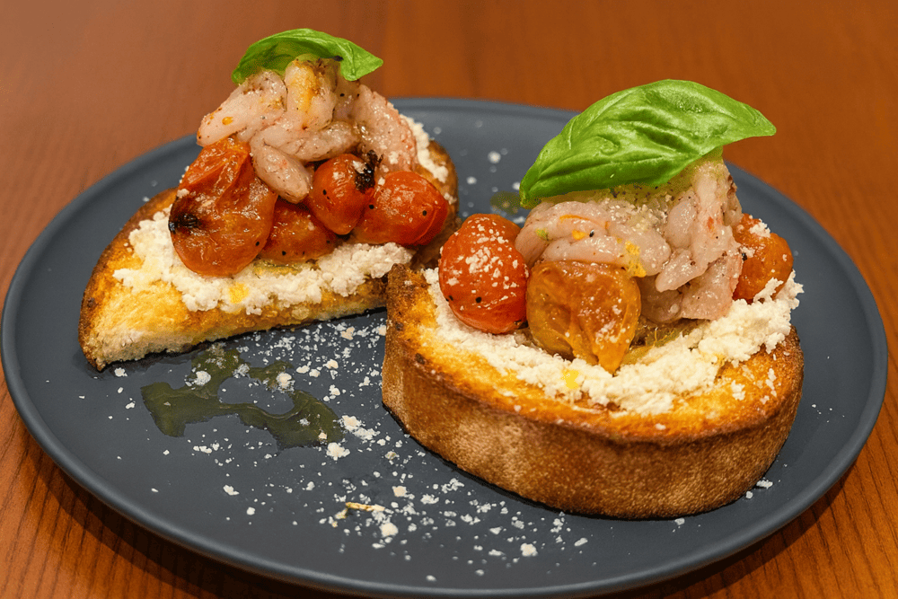 The chef creates daily-changing menus to highlight the best seasonal ingredients